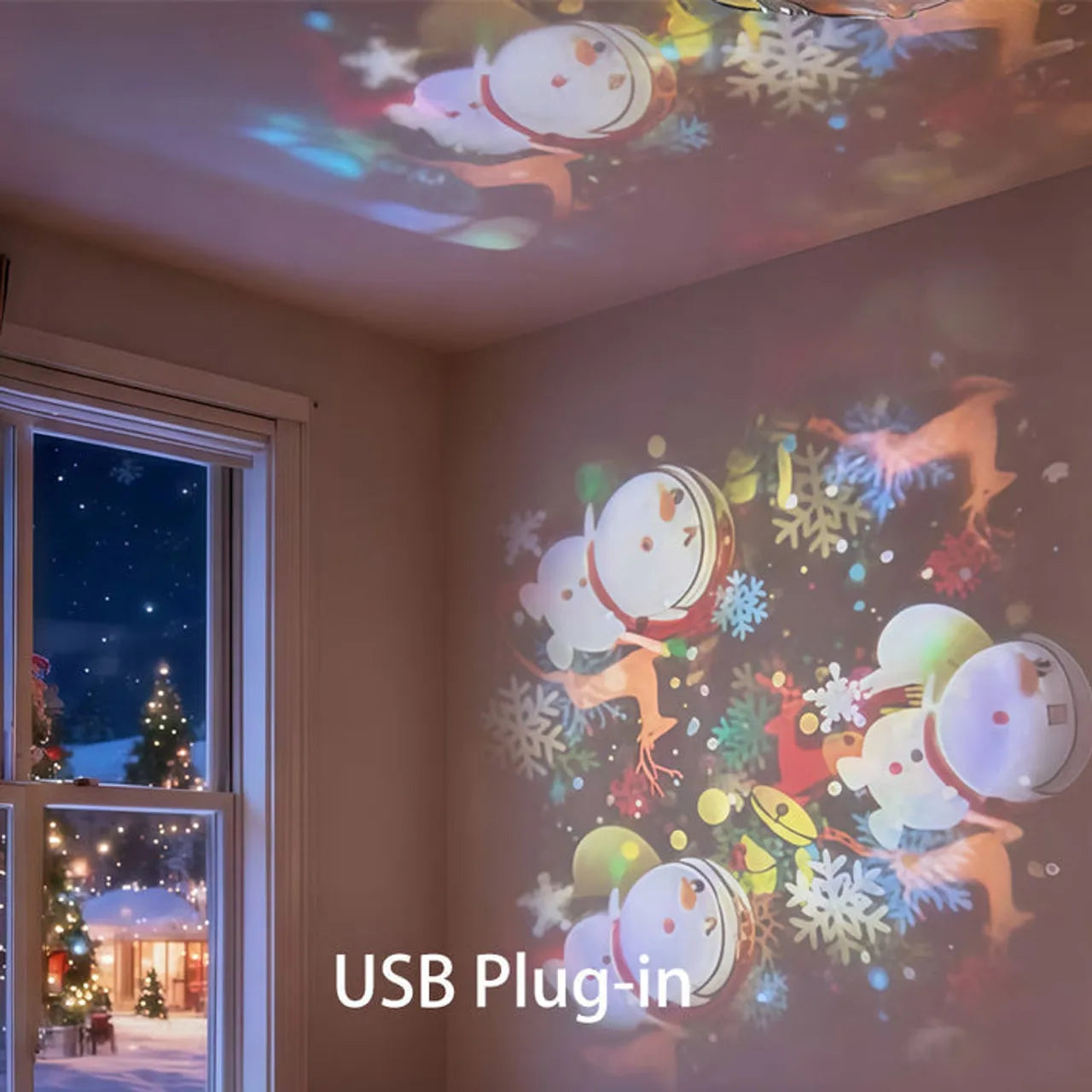 Glow™ Night Light Projector / 🔥Christmas